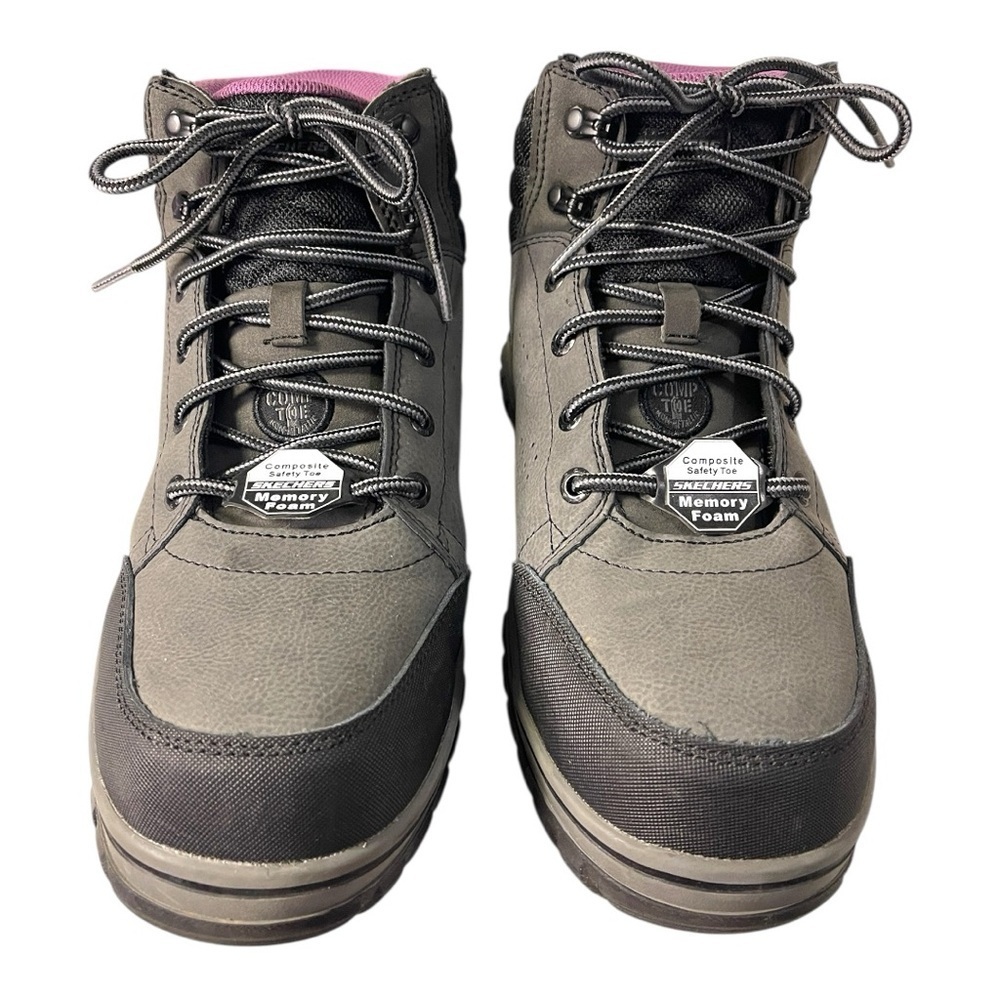 Skechers Women’s Work Boots Size 9 Composite Toe Waterproof Black